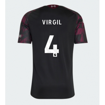 Liverpool Virgil van Dijk #4 Maglia Gara Terza Repliche 2026-27 Maniche Corte